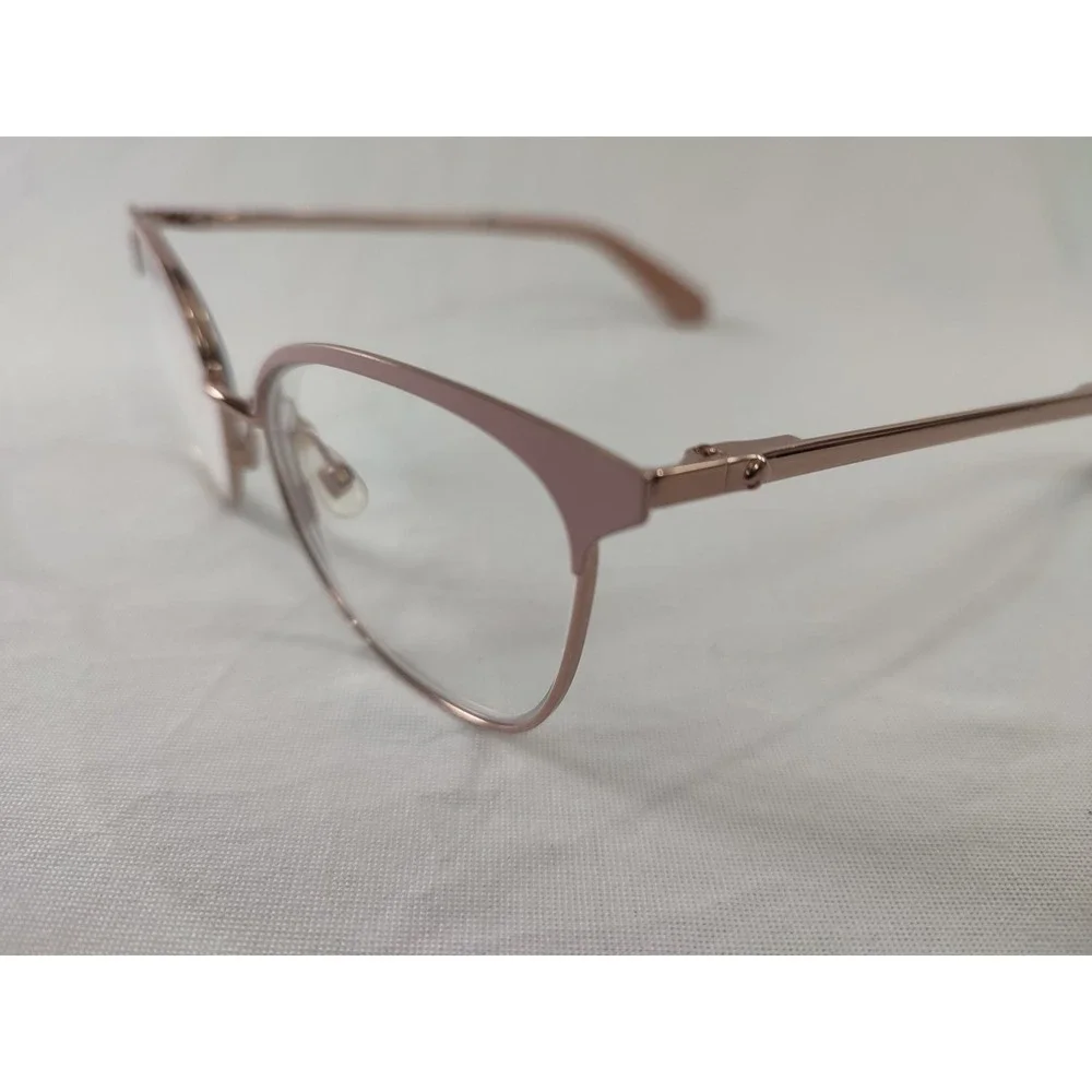 Kate Spade TANA/G 35J Rose‎ Gold Pink Cat Eye Eyeglasses *FRAMES ONLY* 140 Women